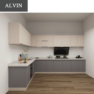 ALVIN Wall Melamine Used Craigslist Huizhou Kitchen Cabinet Printed 3d Kitchen Cabinets