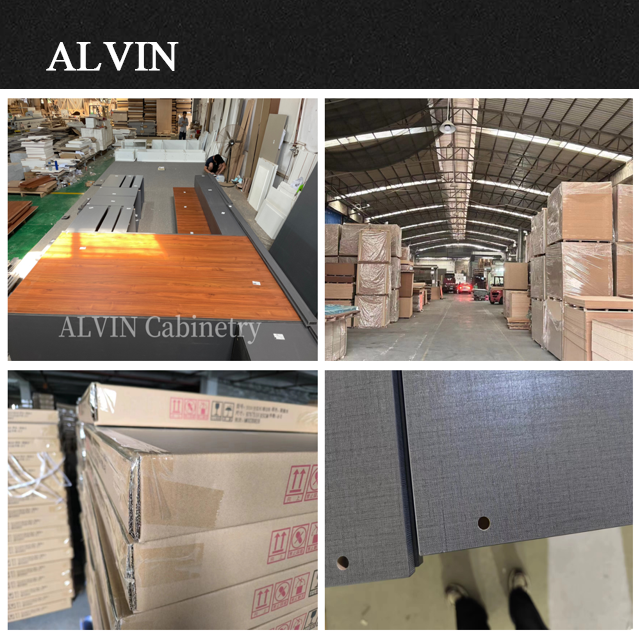 ALVIN Wall Melamine Used Craigslist Huizhou Kitchen Cabinet Printed 3d Kitchen Cabinets