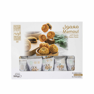 Authentic UAE Flavor: Wholesale 500g Mamoul with Natural Dates Paste - Al Wathba's Bulk Delights