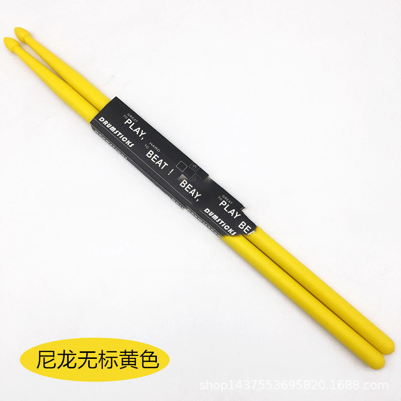 Factory hot sale high quality nylon colorful plastic non slip handle drum sticks for frame drum