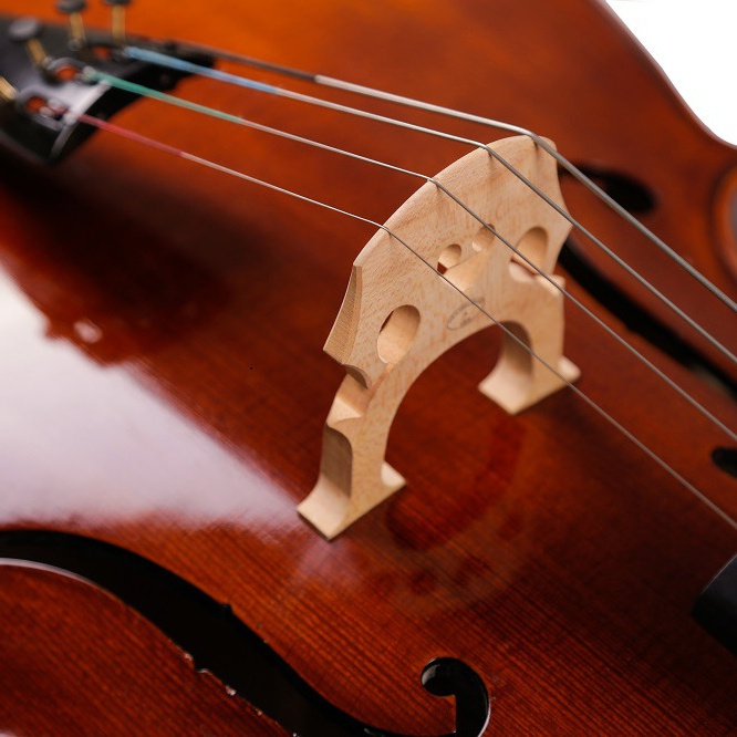 luxury high-grade handmade finely processed wood Cello bright surface exquisite workmanship