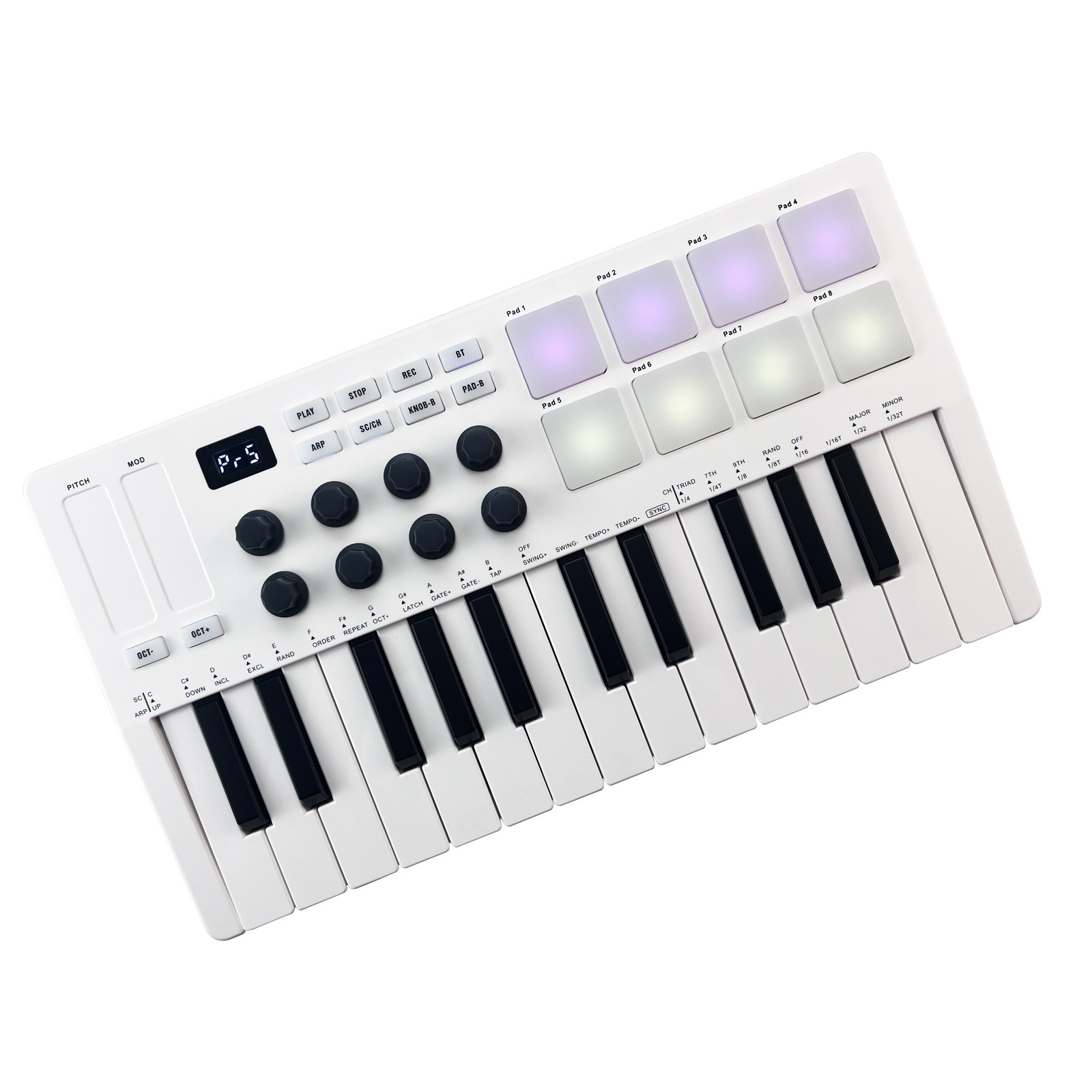 Good quality 25 key midi keyboard controller digital music mini piano