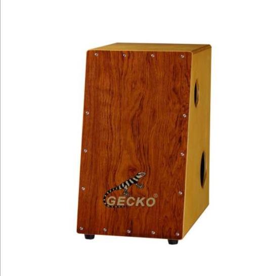 solid wood box drum gecko cajon drum China Wholesale Musical Instrument