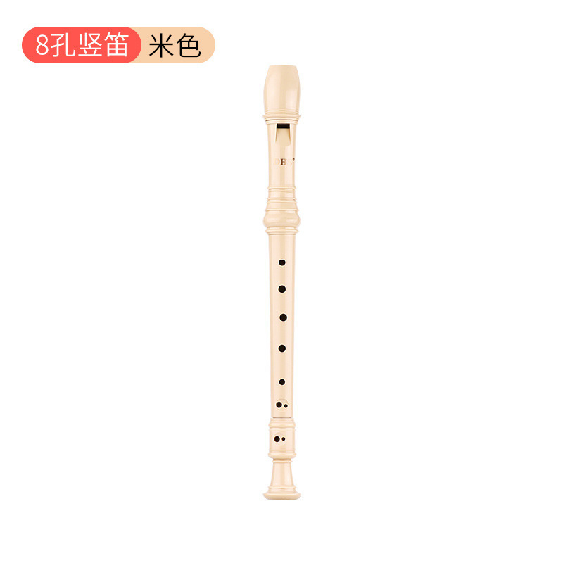 Beginner flute instrument soprano six holes eight holes transparent harp flute