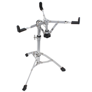 Percussion accessories adjustable beginner practice mat dummy drum rack metal silver bracket