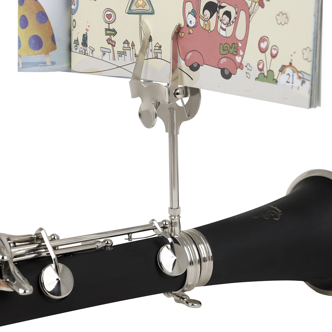 Clarinet accessory Clarinet portable sheet music marching sheet music stand Sheet music stand