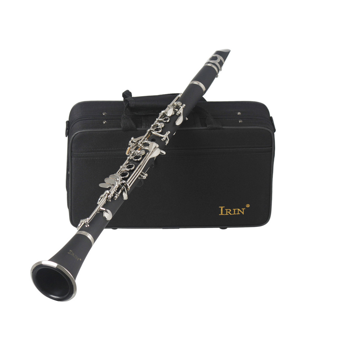 Wholesale wind instruments sound transparent pronunciation accurate workmanship fine black bakelite clarinet