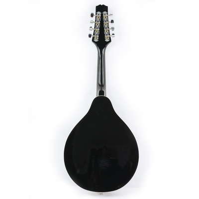 Wholesale Music Instrument Handmade Spruce Chinese Mandolin 8 Strings Black Electric Mandolin