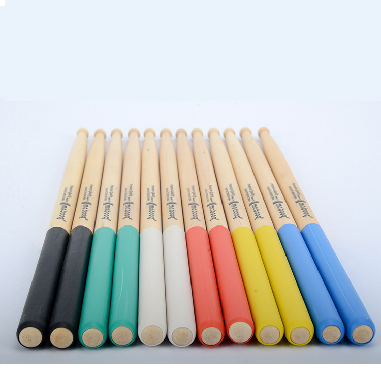 OEM maple drum stick 5A 7A slip-proof adult beginner electronic drum stick color children drum hammer