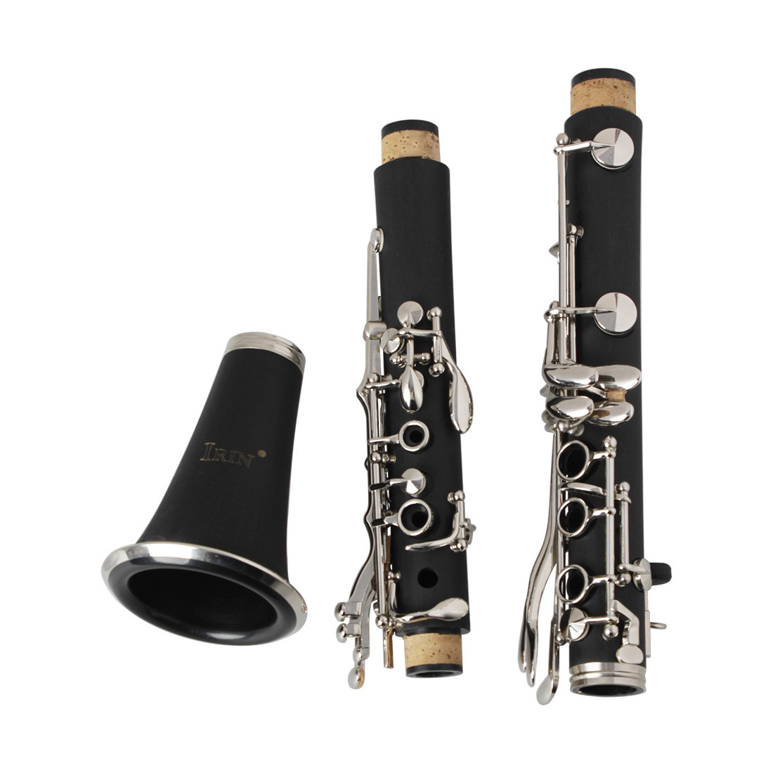 Wholesale wind instruments sound transparent pronunciation accurate workmanship fine black bakelite clarinet