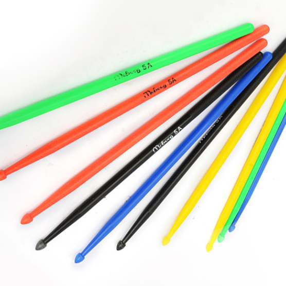 Low price Multi color suit for practice Plastic non-slip 5A 7A drum sticks