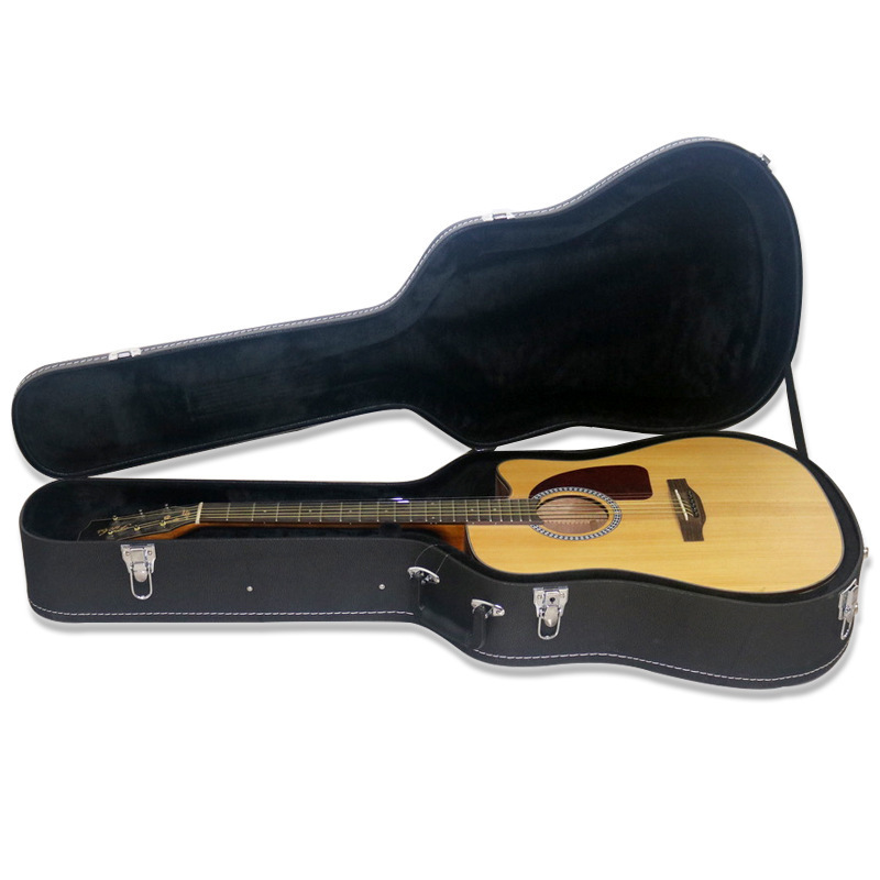 Factory direct sale airplane available  black 41-inch Guitar Case guitar case hard for acoustic classical guitar