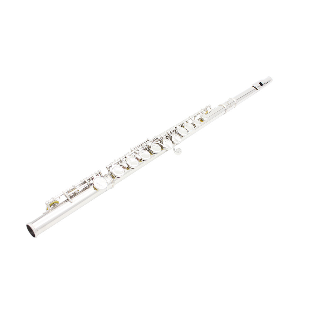 Musical Instruments Wholesale Silver Plated Cloth Case Packaging Flute