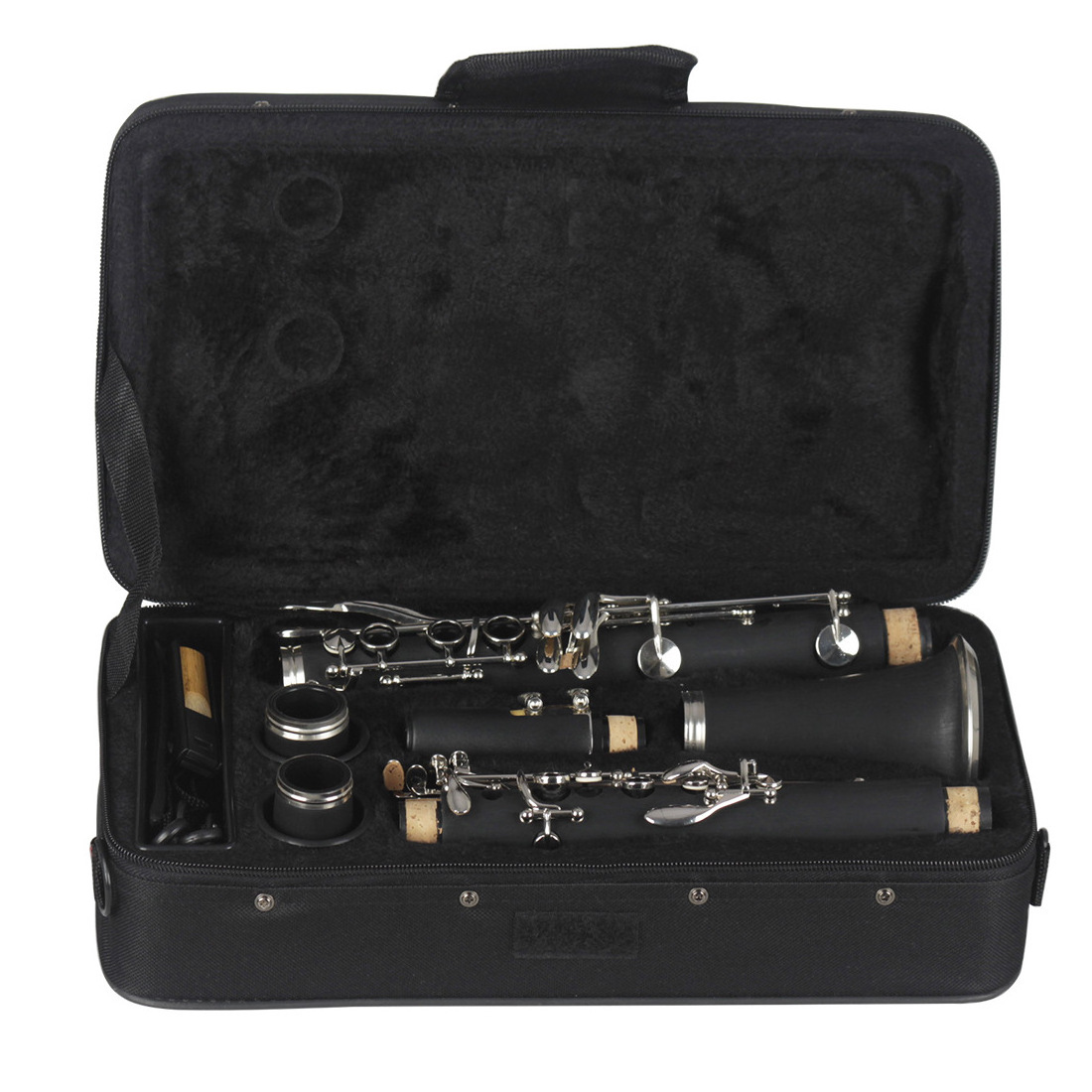 Wholesale wind instruments sound transparent pronunciation accurate workmanship fine black bakelite clarinet