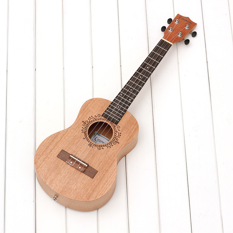 China Factory wholesale 26 Soprano Peach wood Ukulele Oguman Ukulele four strings