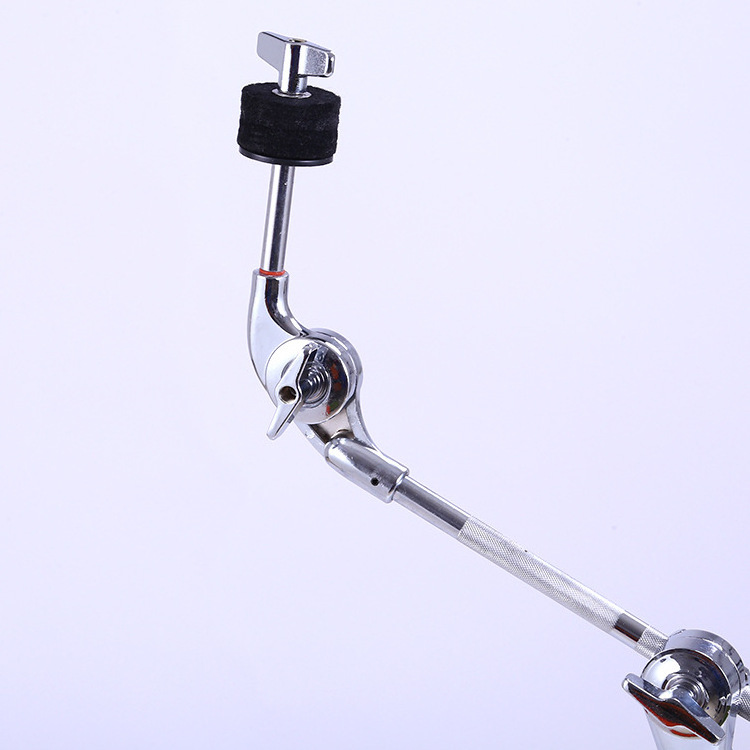 Good quality electroplating 22/25 pipes dual purpose drum cymbal stand for straight and inclined cymbals