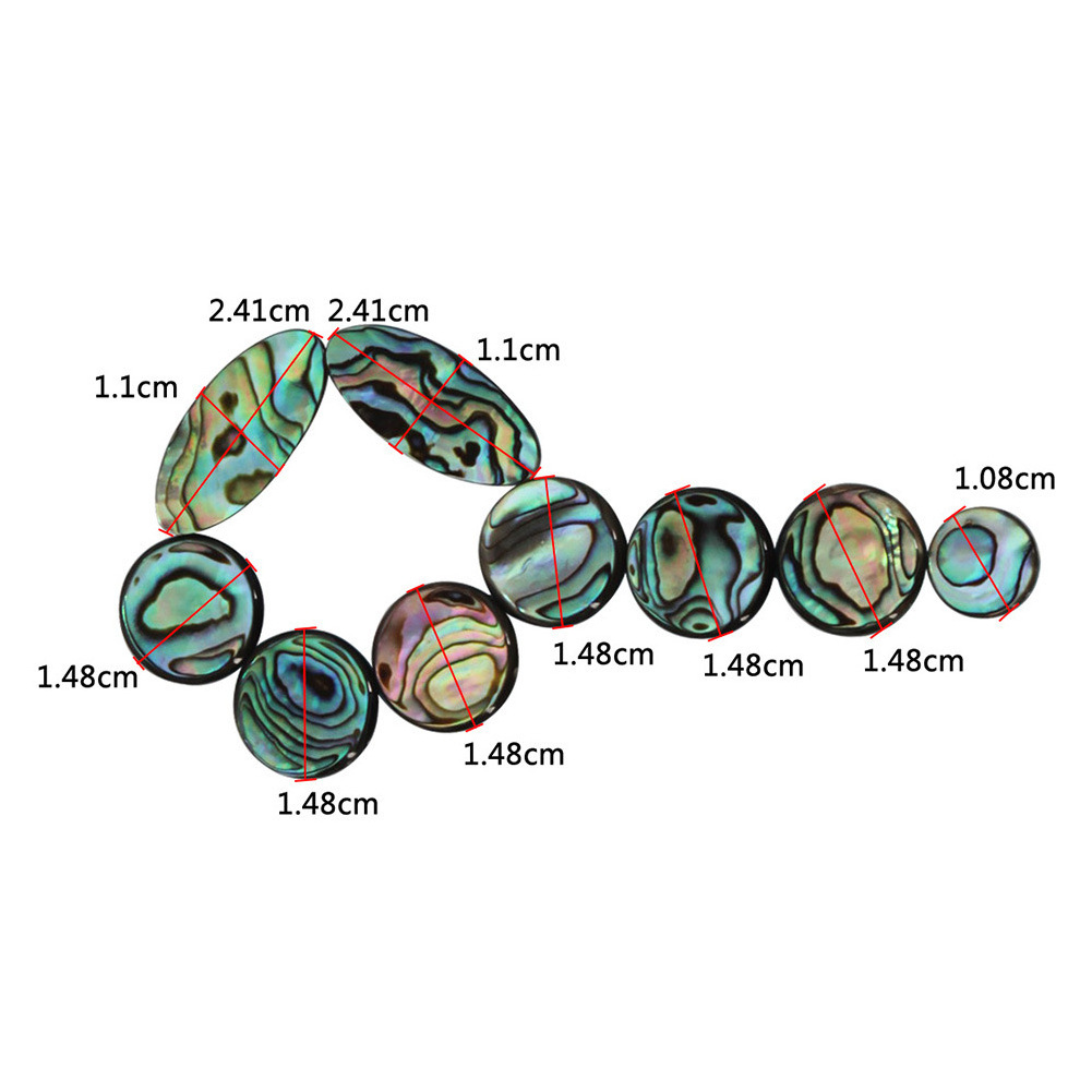 Alto tenor saxophone soprano saxophone accessories Color Abalone Shell Button