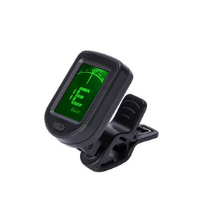 Hot Sale Guitar Tuner with Clear LCD Display for Acoustic Guitar Bass Violin Ukulele Clip on Guitar Tuner