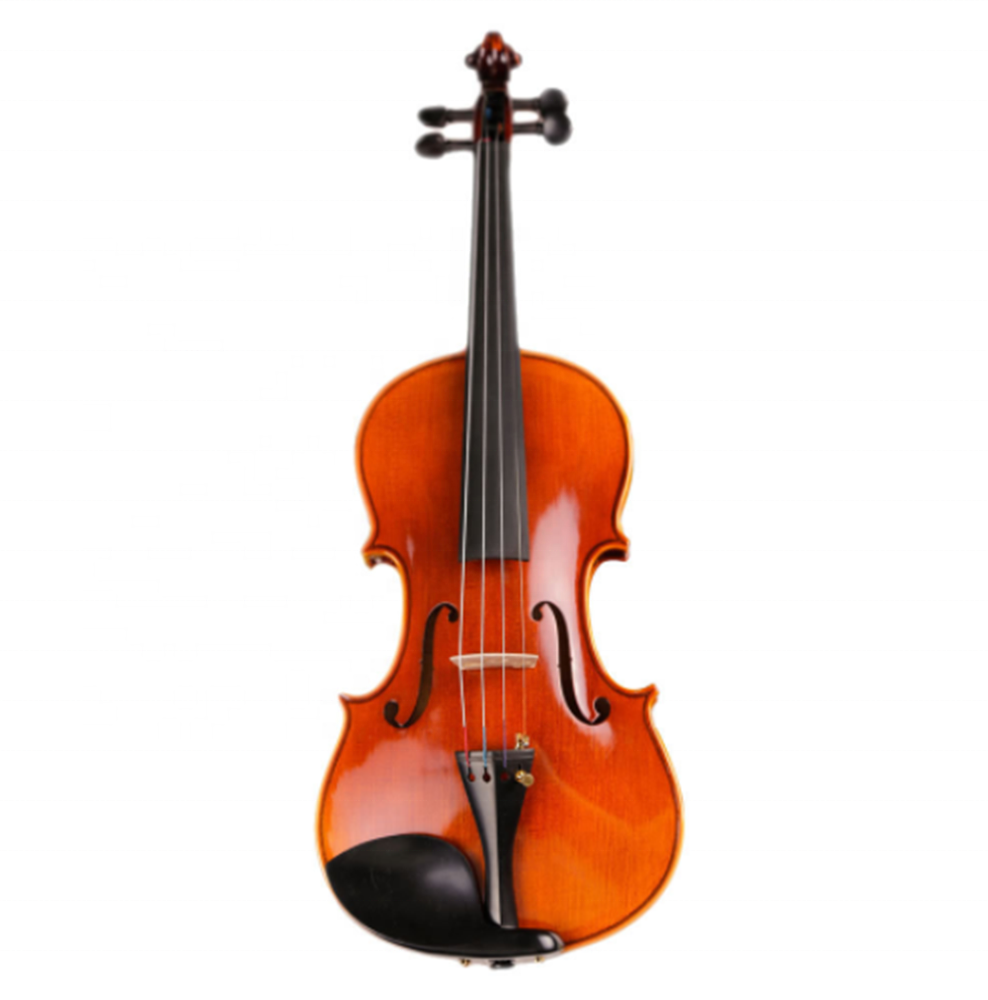 High quality tiger pattern solid wood violin handmade Maple violin