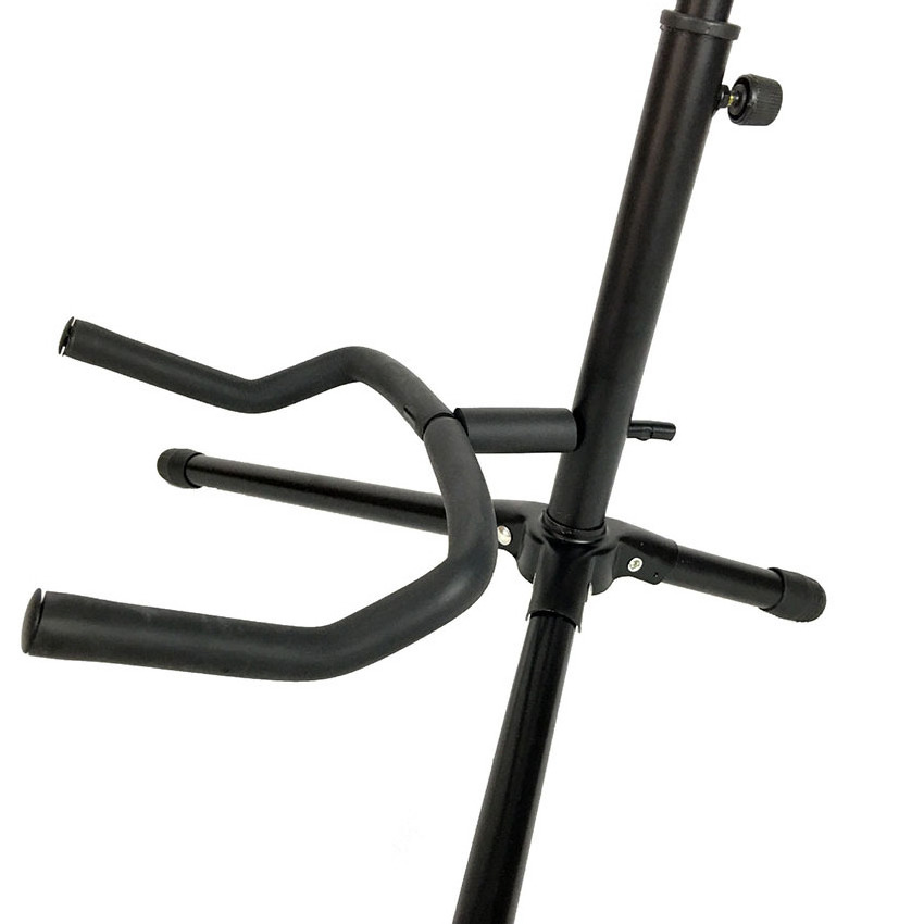 Good Price Portable Black Tripod Guitar Stand for Electric Guitar Bass Banjos