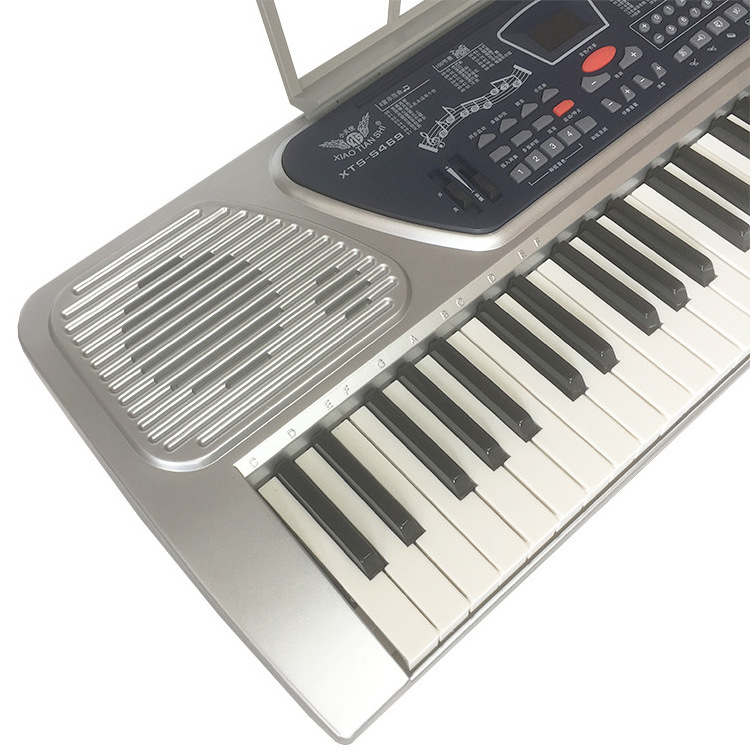 High quality LED digital display electric keyboard 54 Keys electronic keyboard musical instrument