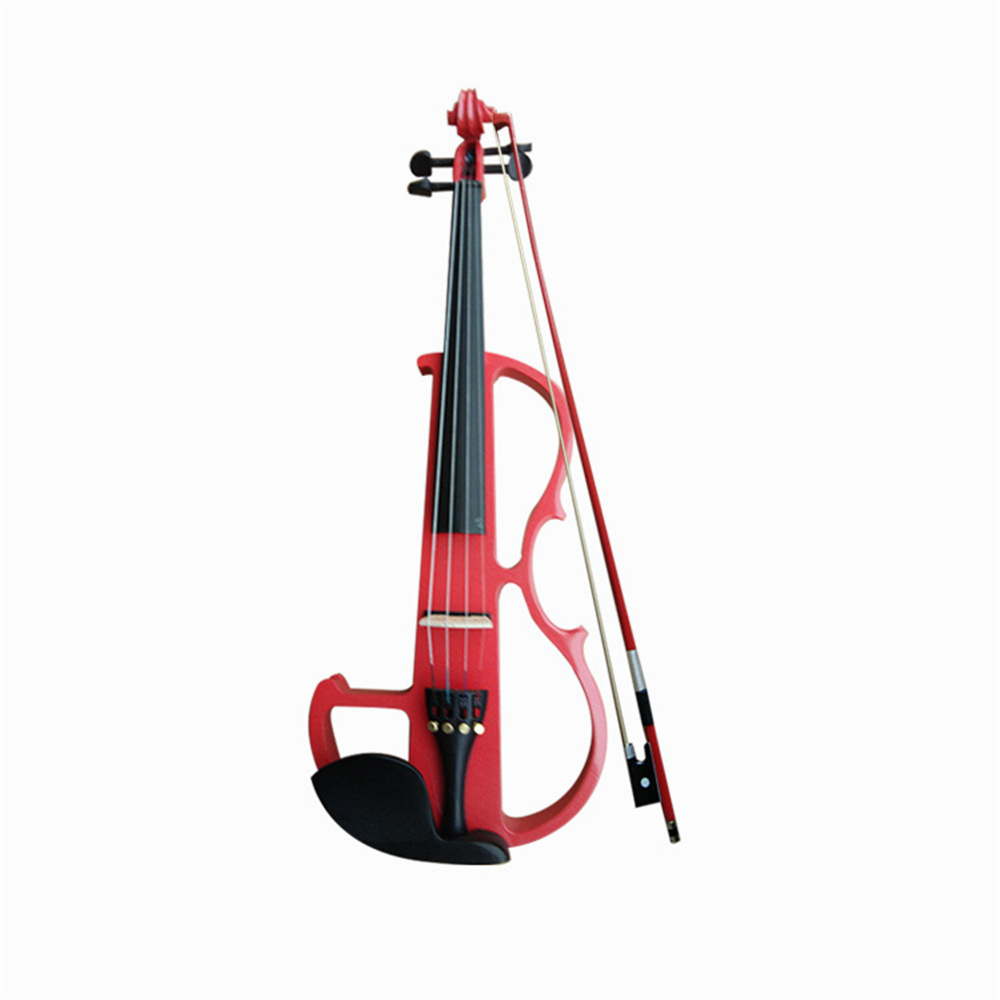 High Grade Beautiful Sound Electric Violin 4/4 With Violin Bow for New Beginners