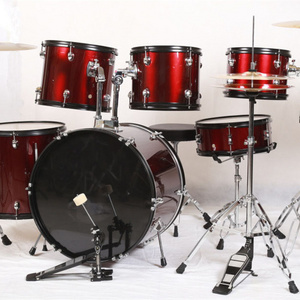 5-Piece professional Drum Set for Adult Percussion Instruments Drum Kit