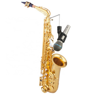 Wholesale musical instrument practical accessories round hole universal portable saxophone microphone clip