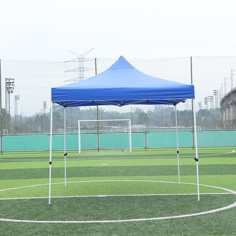 Outdoor advertising tent four corners 3*3 printing custom tent folding four-foot big umbrella stall square awning rain canopy