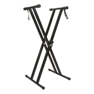 Good Quality Adjustable X Keyboard Stand Professional Twin-Tube X Music Stand