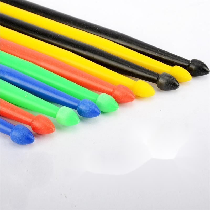 High quality nylon plastic drum stick anti-slip wear rack drum accessories practice drum stick 5A wholesale