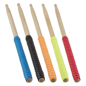 low price Drum Stick Grips Anti-Slip Absorb Sweat Sleeve For 7A 5A 5B 7B Drummer Drumsticks Soft Tip Non-slip Cover Instrument