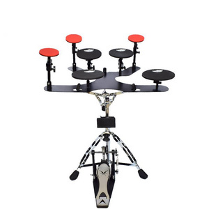 5 drums 3 cymbals beginners dumb drum percussion plate practice Tai rack drum mute mat set standard rhythm practice