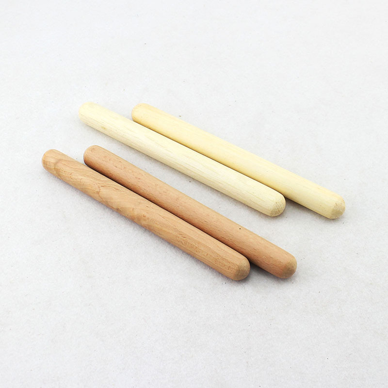 Orff Percussion Instrument Drum Stick Wood Rhythm Stick Kindergarten Early Childhood Education Center Birch Beech Stick