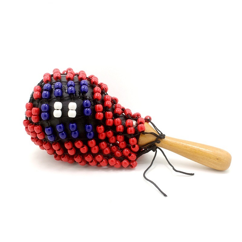 Brand direct sales percussion instrument Musical instrument colored bead Maraca(Soft Plastic) good price wholesale