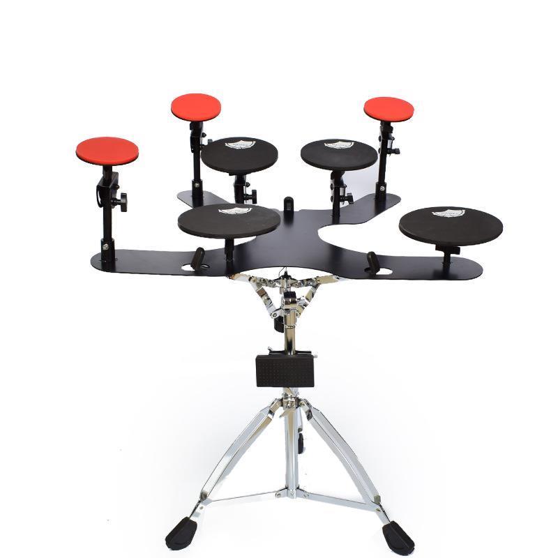 5 drums 3 cymbals beginners dumb drum percussion plate practice Tai rack drum mute mat set standard rhythm practice