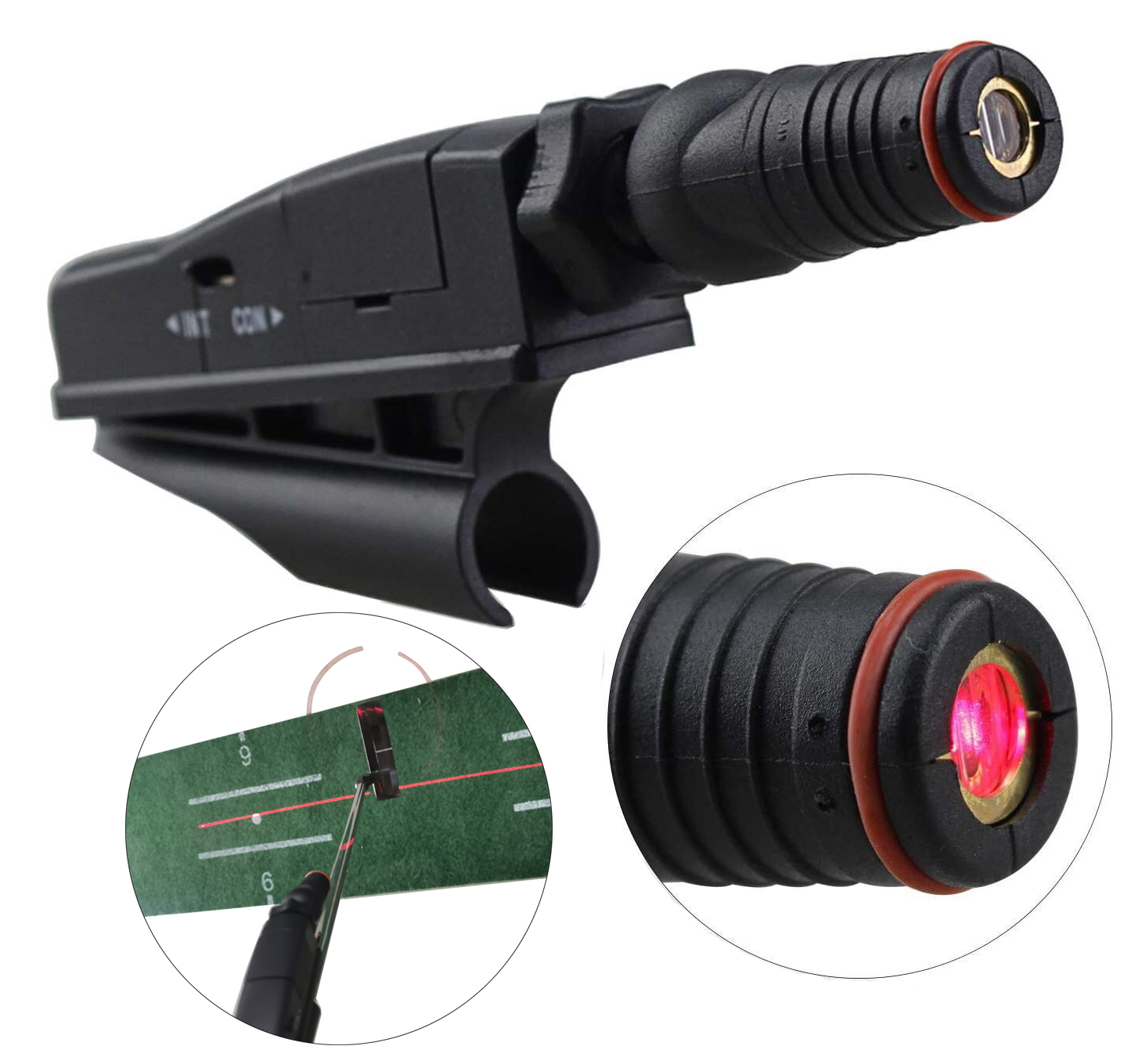 Environmental friendly Golf Putting Laser Pointer Putting Training Aid Line Corrector Golf Putter Laser Pointer