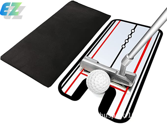 High Quality Golf Putter Mirror Putter Exerciser Swing Practice Posture Correction Golf Stroke Pad For Golf Sport