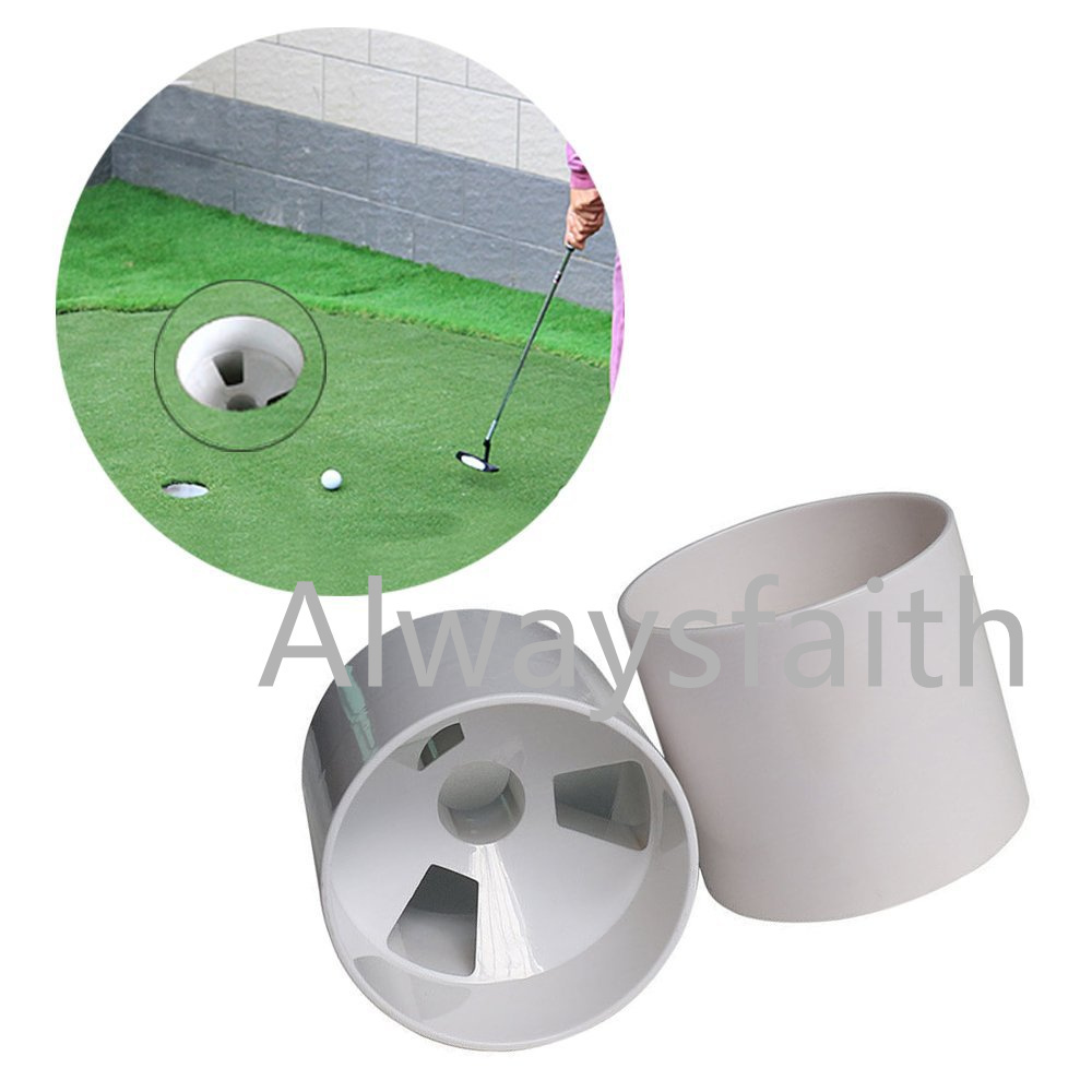 Backyard Practice Golf Hole Pole Cup Flag Stick Golf Putting Green Golf Cup