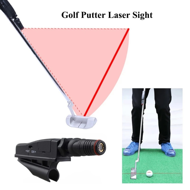 Golf Putting Laser Pointer Putting Training Aid Line Corrector Golf Putter Laser Pointer