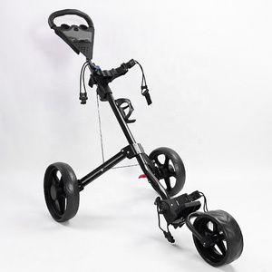 Aluminum Golf Trolley Remote Control Golf Electric Trolley Remote Popular Golf Electric 3 Wheel Trolley