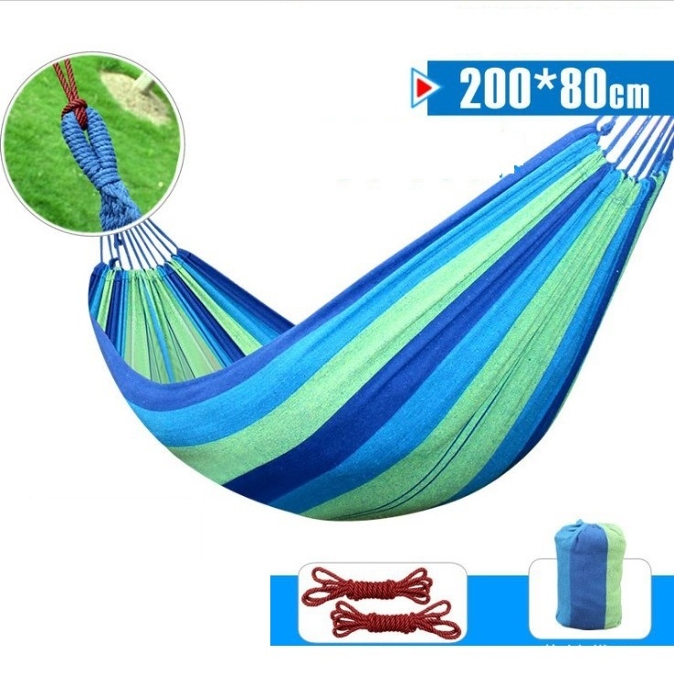 hot selling Portable Hammocks Tree Strap For Outdoor Camping Double Parachute Outdoorf or Camping Hammock