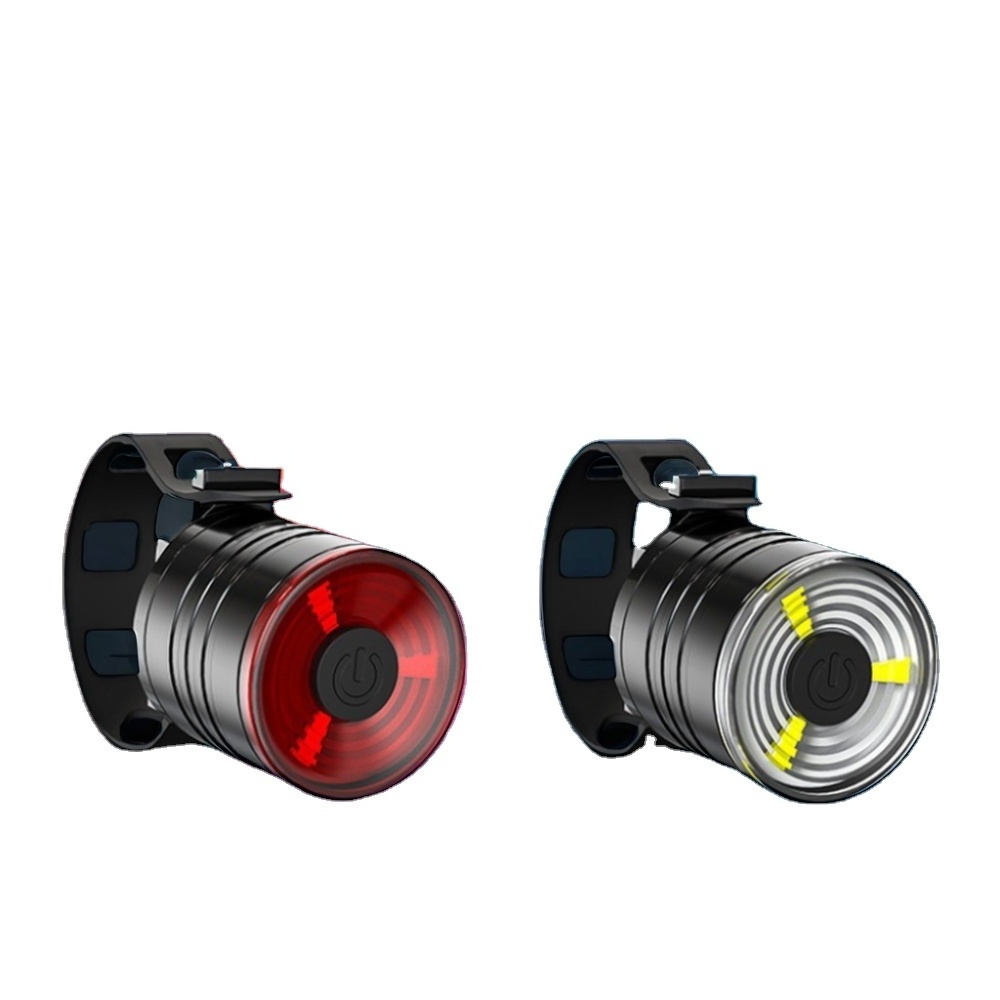 High Quality USB LED Bicycle Front Rear Light Waterproof Turn Signal Wheel Lighting Quality Safety Warning Handlebar Frame