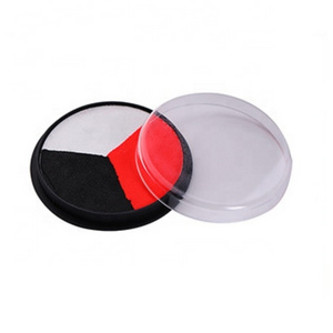 HOT SALE 3-colors black white red Water-based facial color National Football Fan Game Party body painting pigmen