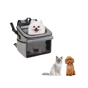 Lightweight pet bike basket OEM customized foldable with carrier dog cat pet Environmental friendly material cycling accessories