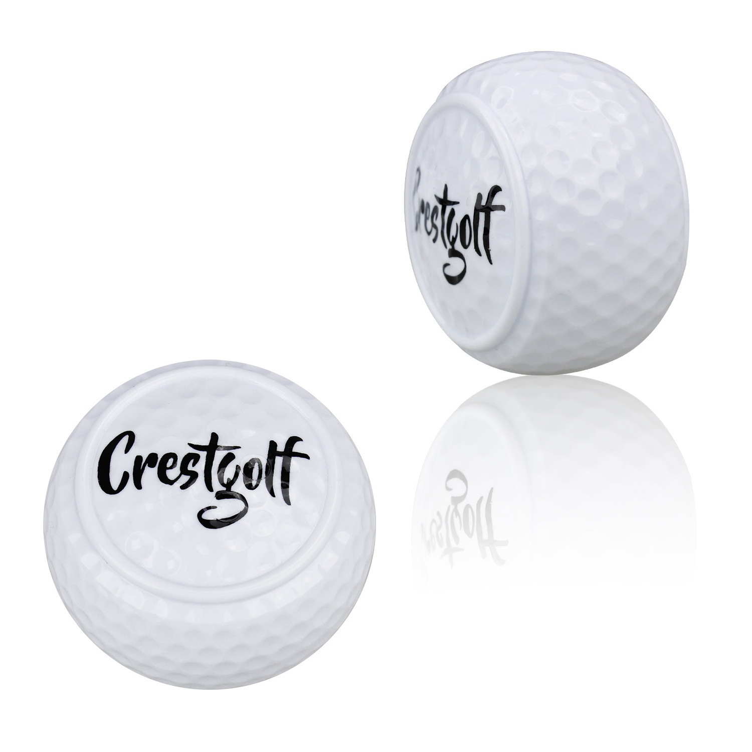 Custom logo Mini Novelty putter Putting Practice Flat Golf Balls Training Supplies Gifts