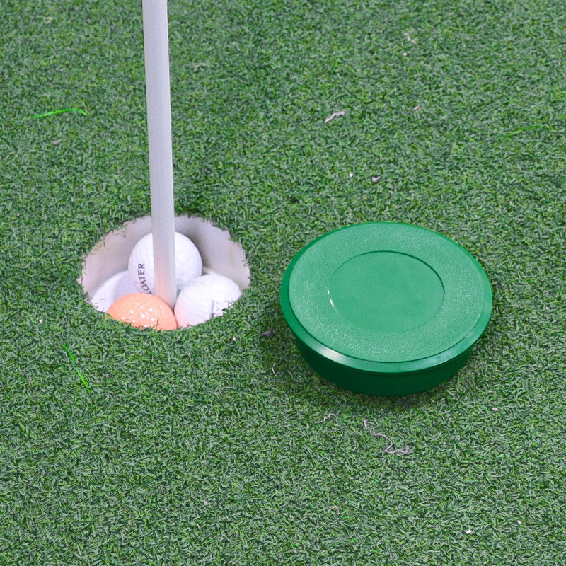 Backyard Practice Golf Hole Pole Cup Flag Stick Golf Putting Green Golf Cup