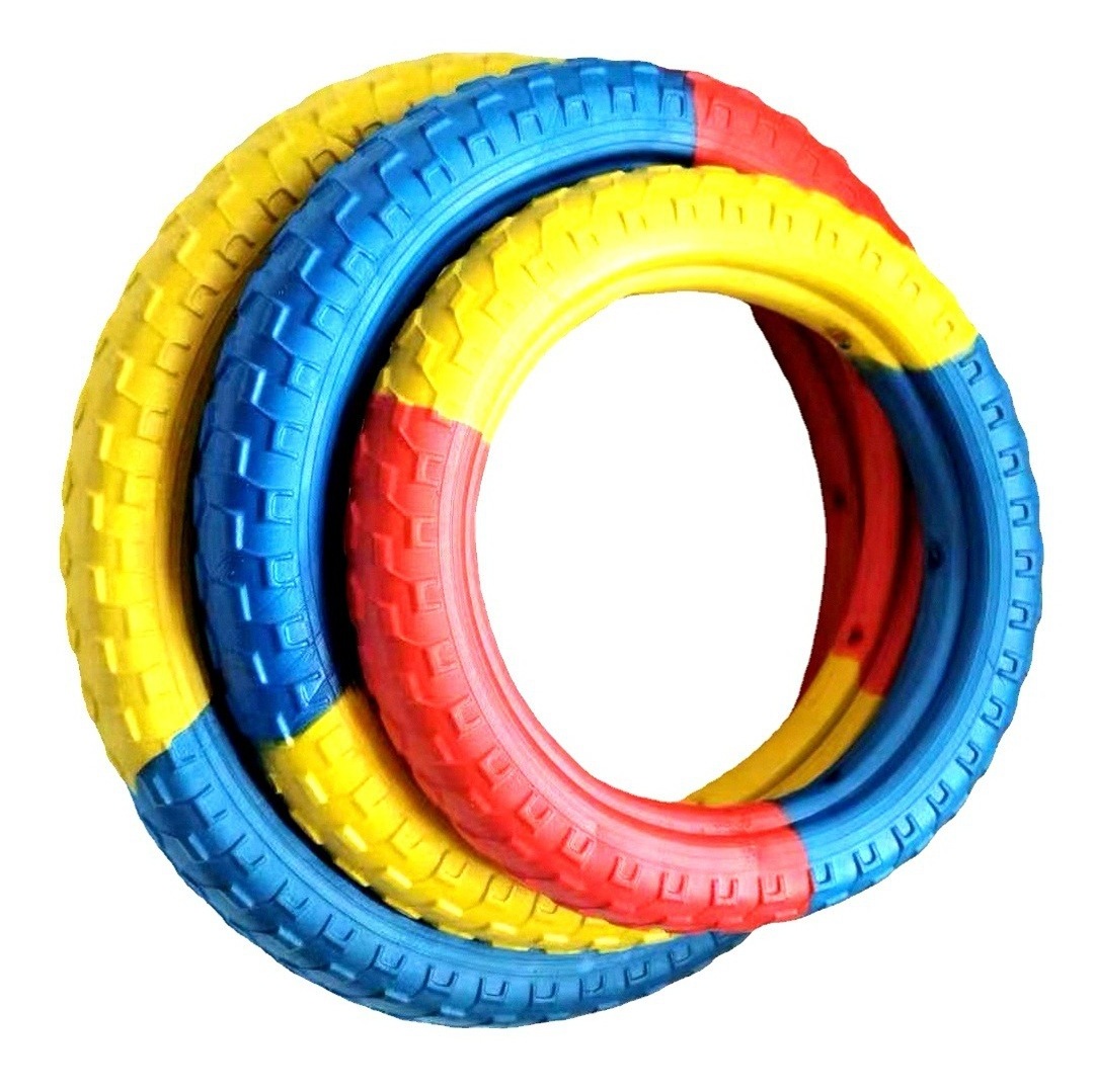 HOT  Foam EVA  Bicycle Tire Tubeless Tire Kid's Bike Accessory,Solid tire Children Bicycle Parts For Bicycle Buggy Balance Bike