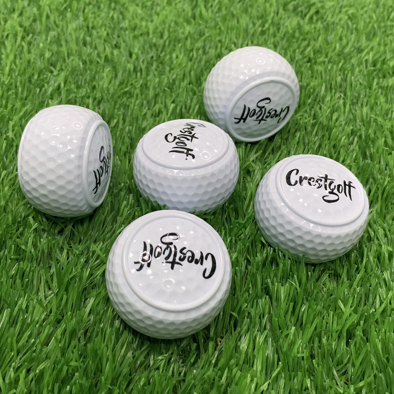 Custom logo Mini Novelty putter Putting Practice Flat Golf Balls Training Supplies Gifts