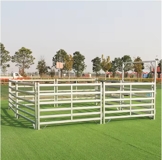 Round portable used horse panels product on farm for sale near me